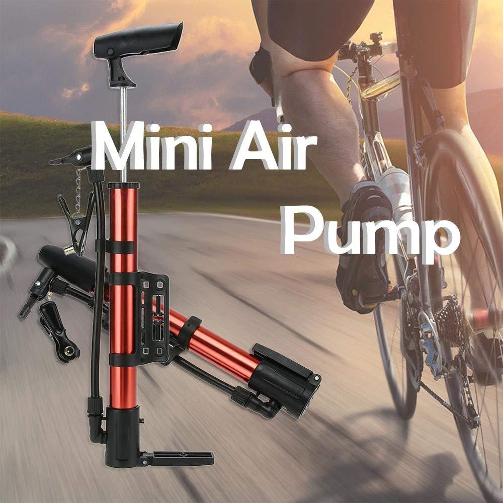 Aluminum Mini Bicycle Air Pump (Multicolor) Aluminum Mini Bicycle Air Pump (Multicolor)